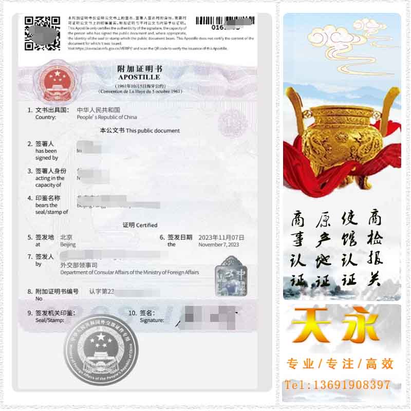 ​香港公司的文件在国外使用办理土耳其海牙认证的资料(图1)
